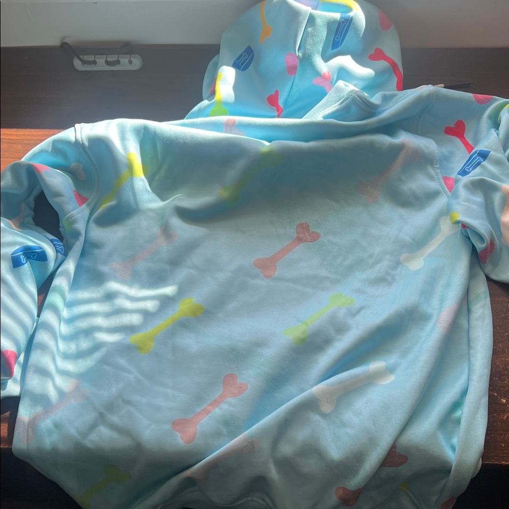 Vibrant Dog Print Women's Oversized Hoodie - Picture 5 of 5